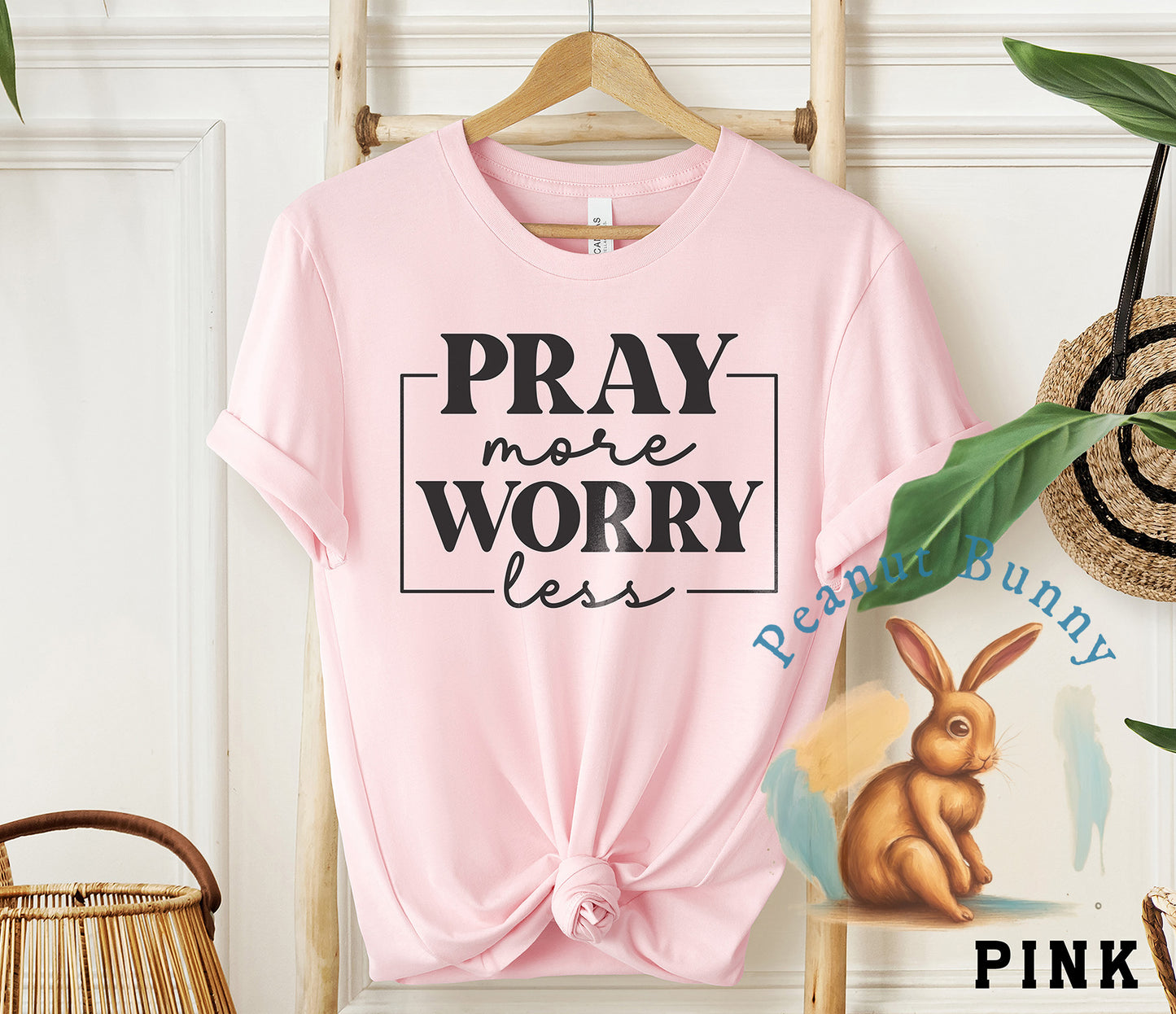 pray more worry less-01 Christian DTF 508