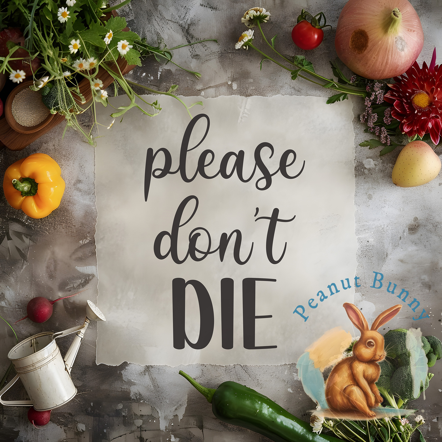 Petunia Picnic Gardening DTF PIC