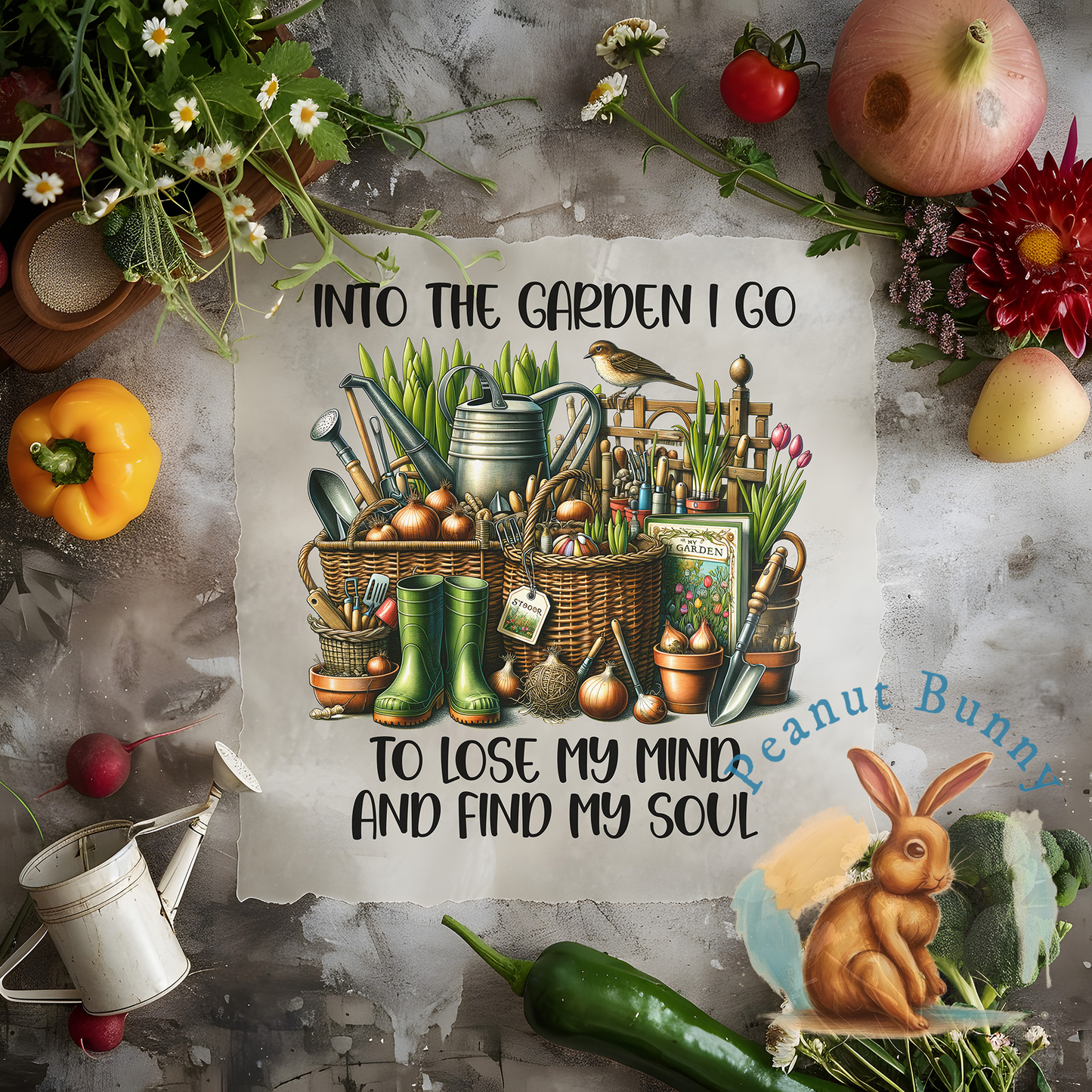 Pansy Parade Gardening DTF PIC