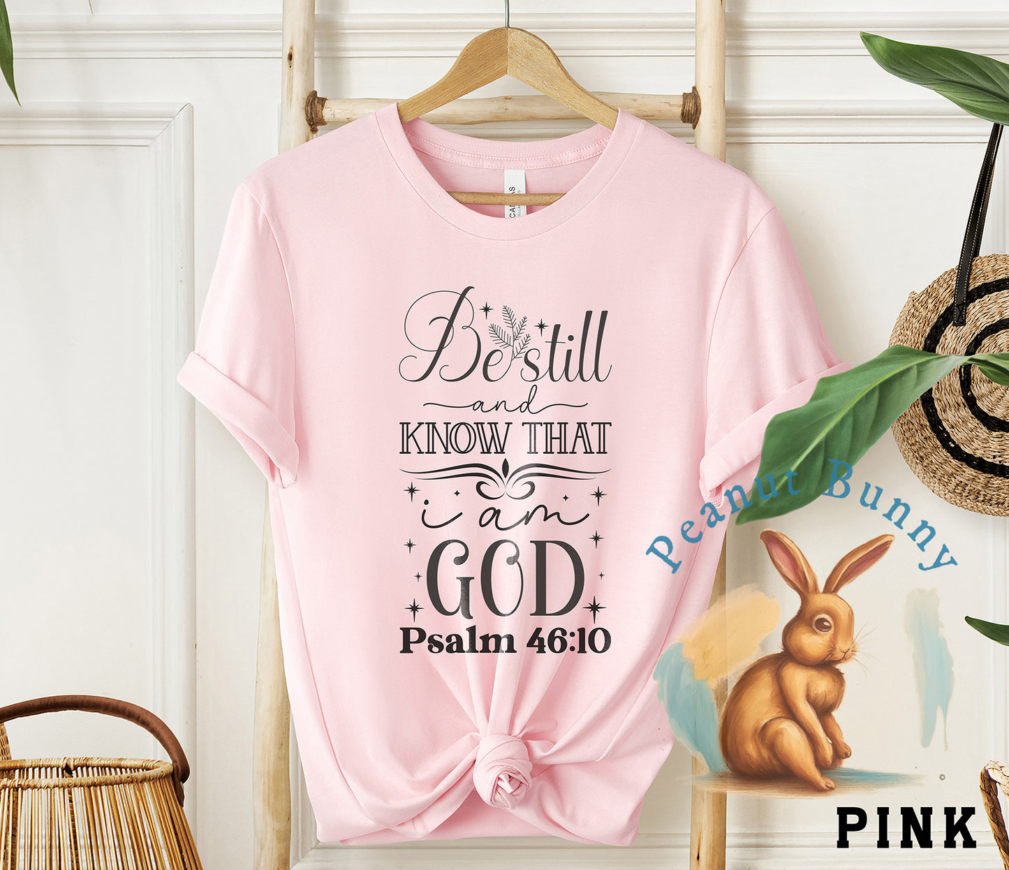 Be still and know that i am god psalm 46 10-01 Christian DTF 229