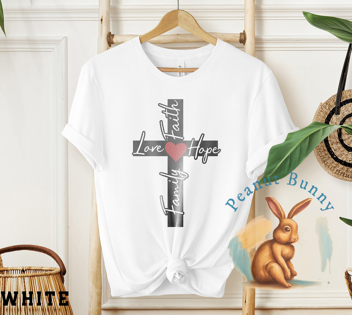 Family-Love-Faith-Hope-Cross-2 Christian DTF 302