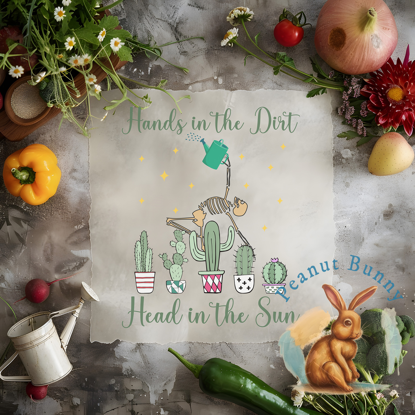 Sunflower Soiree Gardening DTF PIC