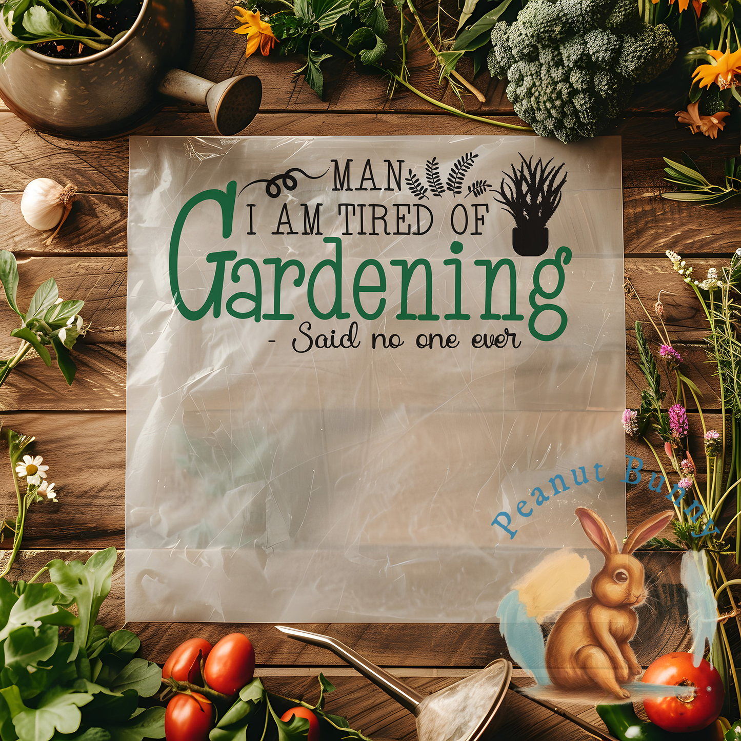 Rose Reverie Gardening DTF PIC