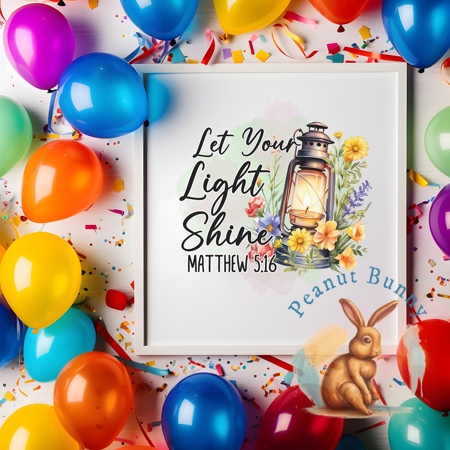 Rms0305- 13 Let You Light Shine Christian DTF 546