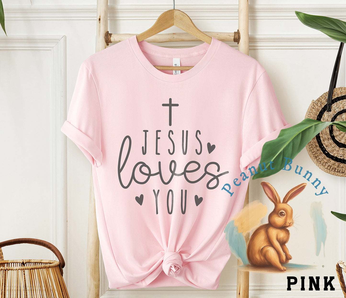 Jesus Loves You Christian DTF 19