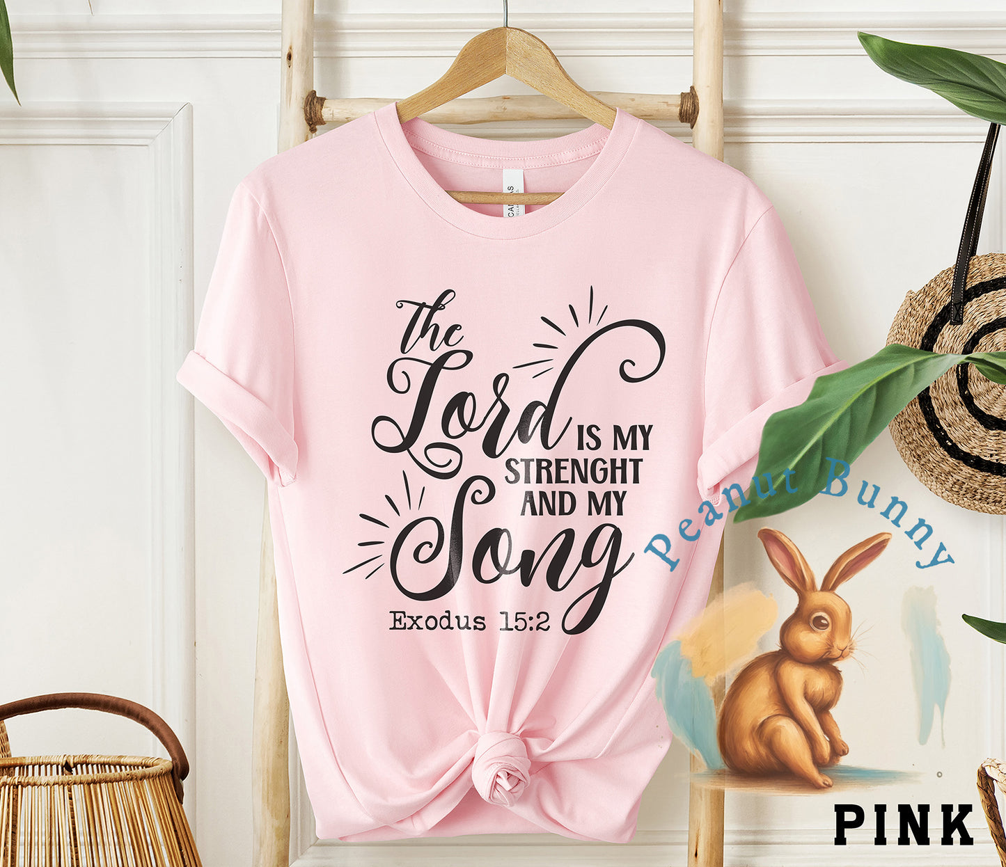 The Lord is My Strength and My Song Christian DTF 576