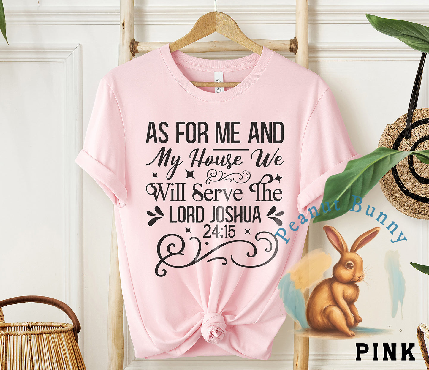 As for me and my house we will serve the Lord Christian DTF 449
