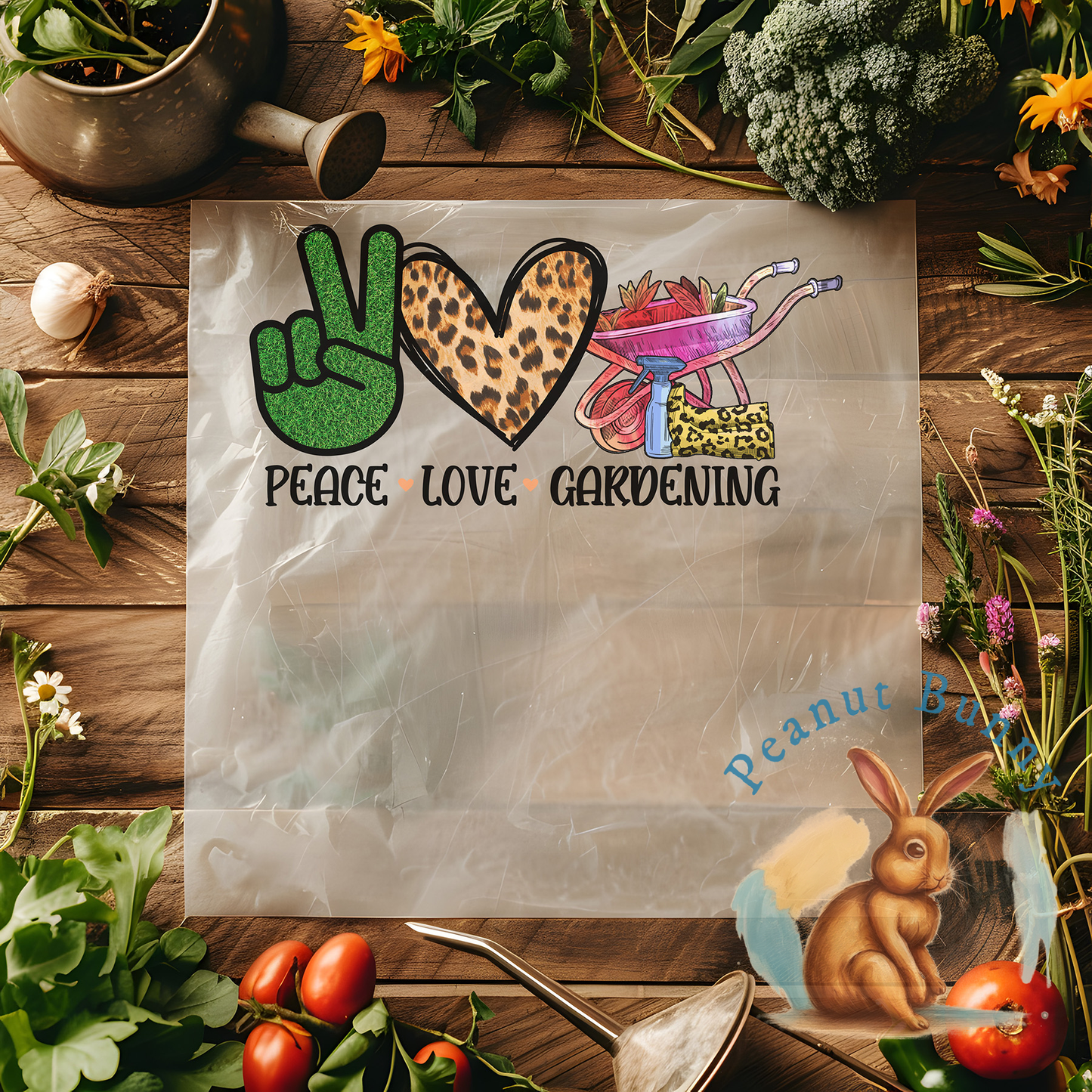 Floral Fandango Gardening DTF PIC