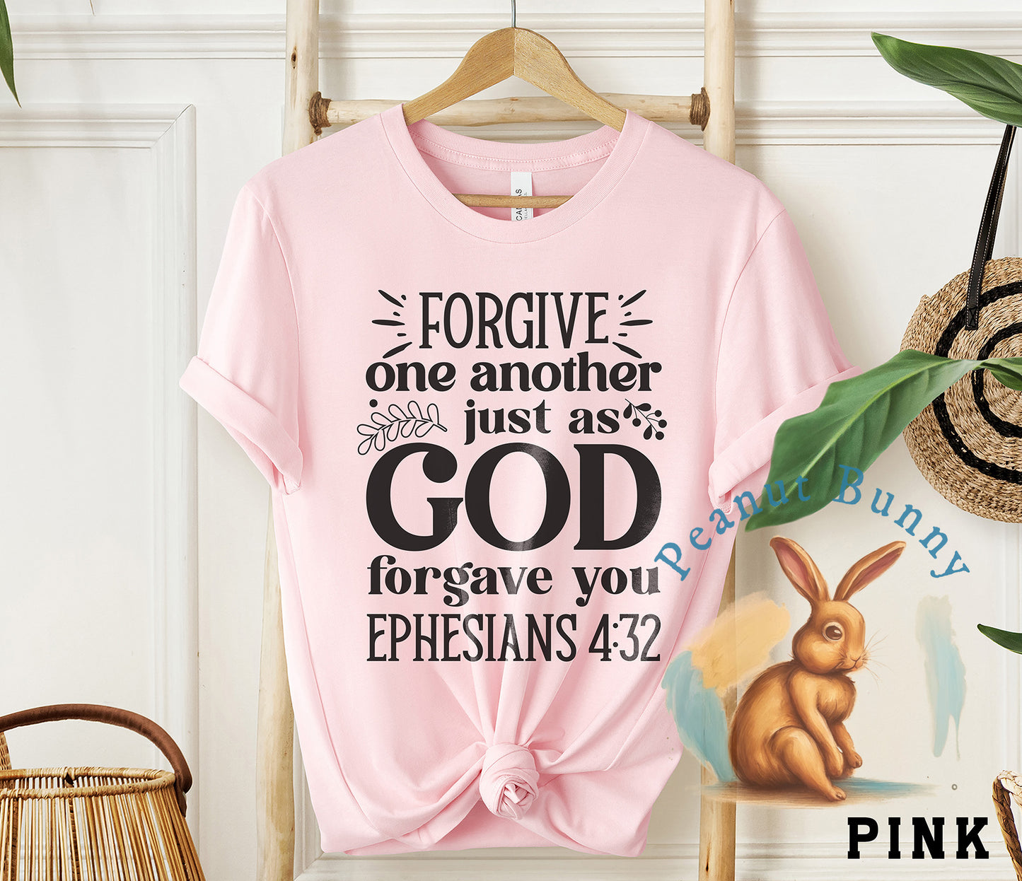 Forgive one another just as god forgave you ephesians 4 32-01 Christian DTF 314