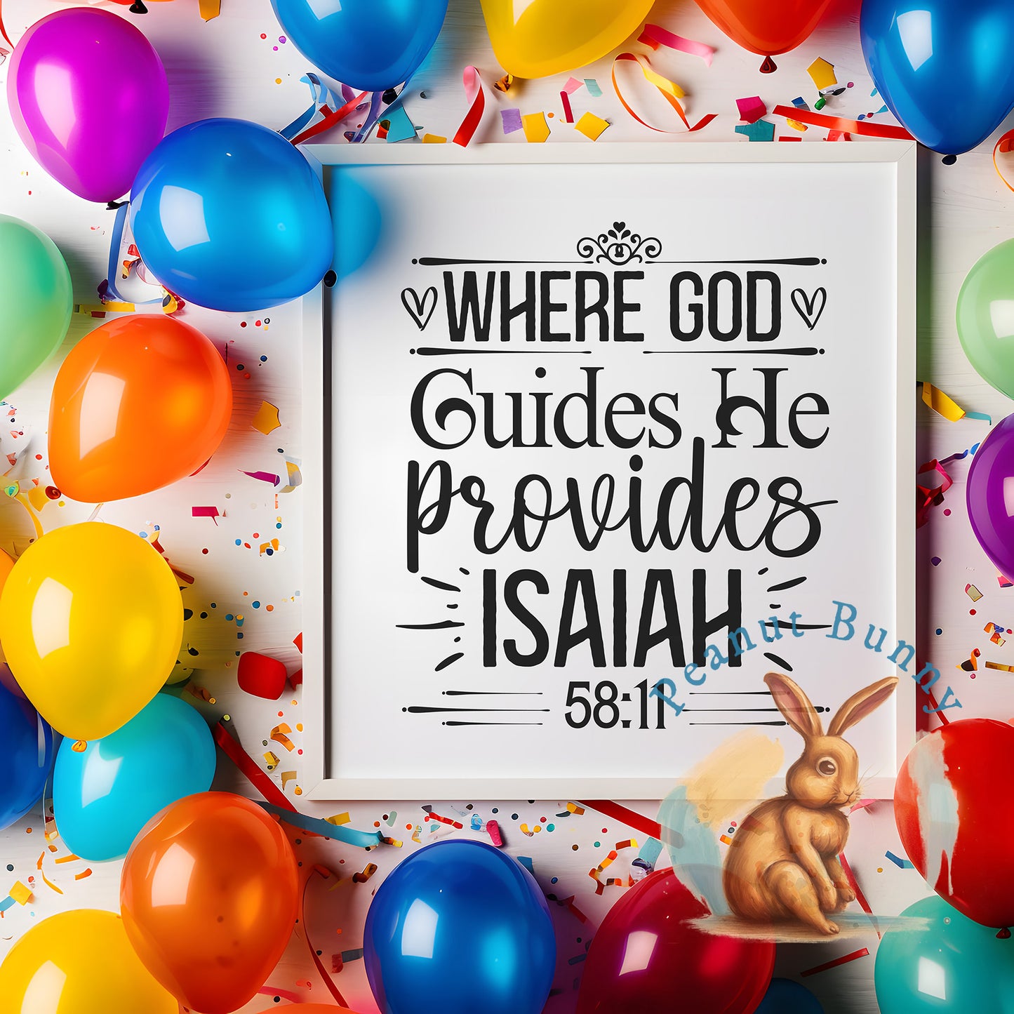 Where God guides Christian DTF 452