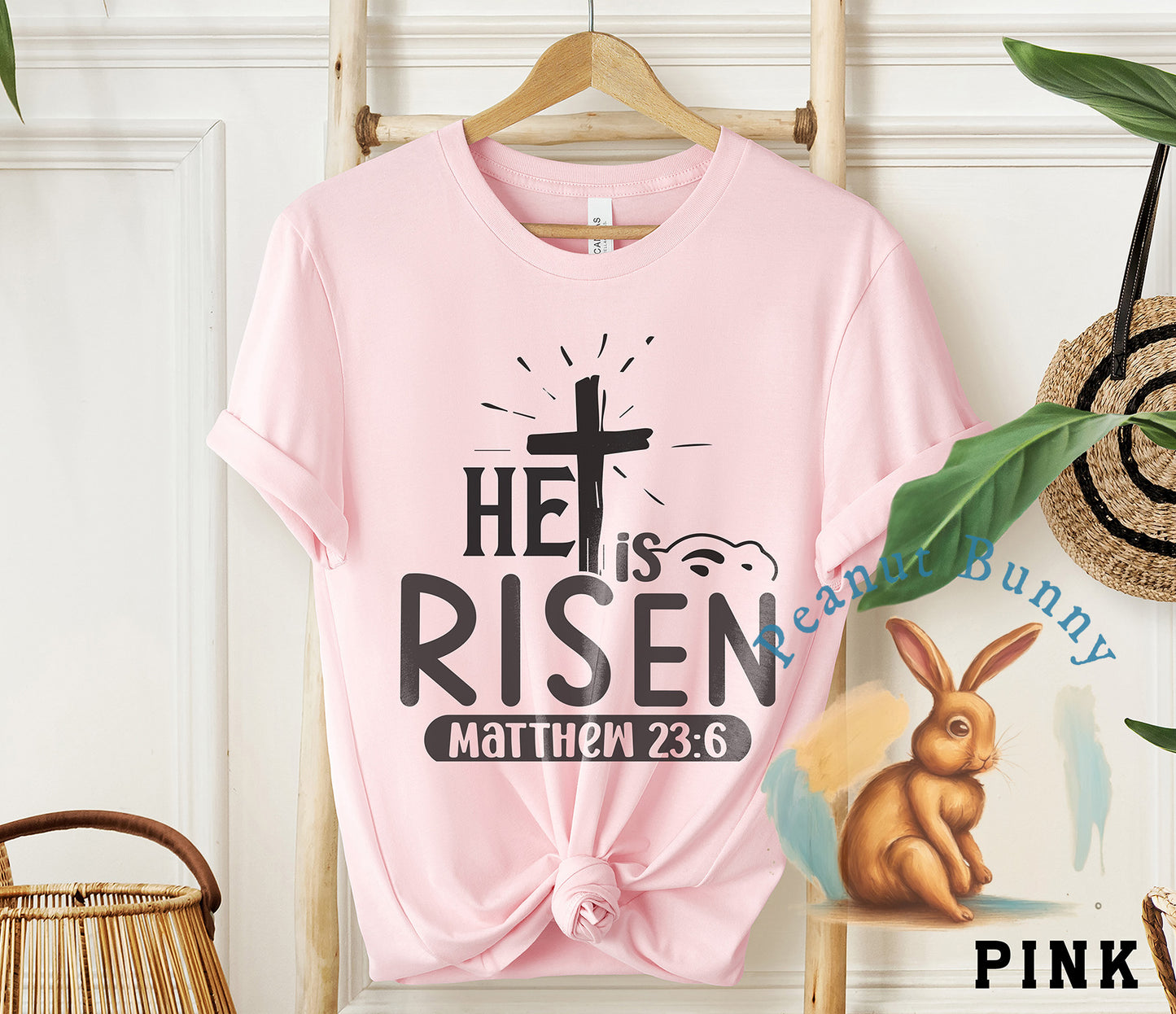 He is risen matthew 23 6-01 Christian DTF 333