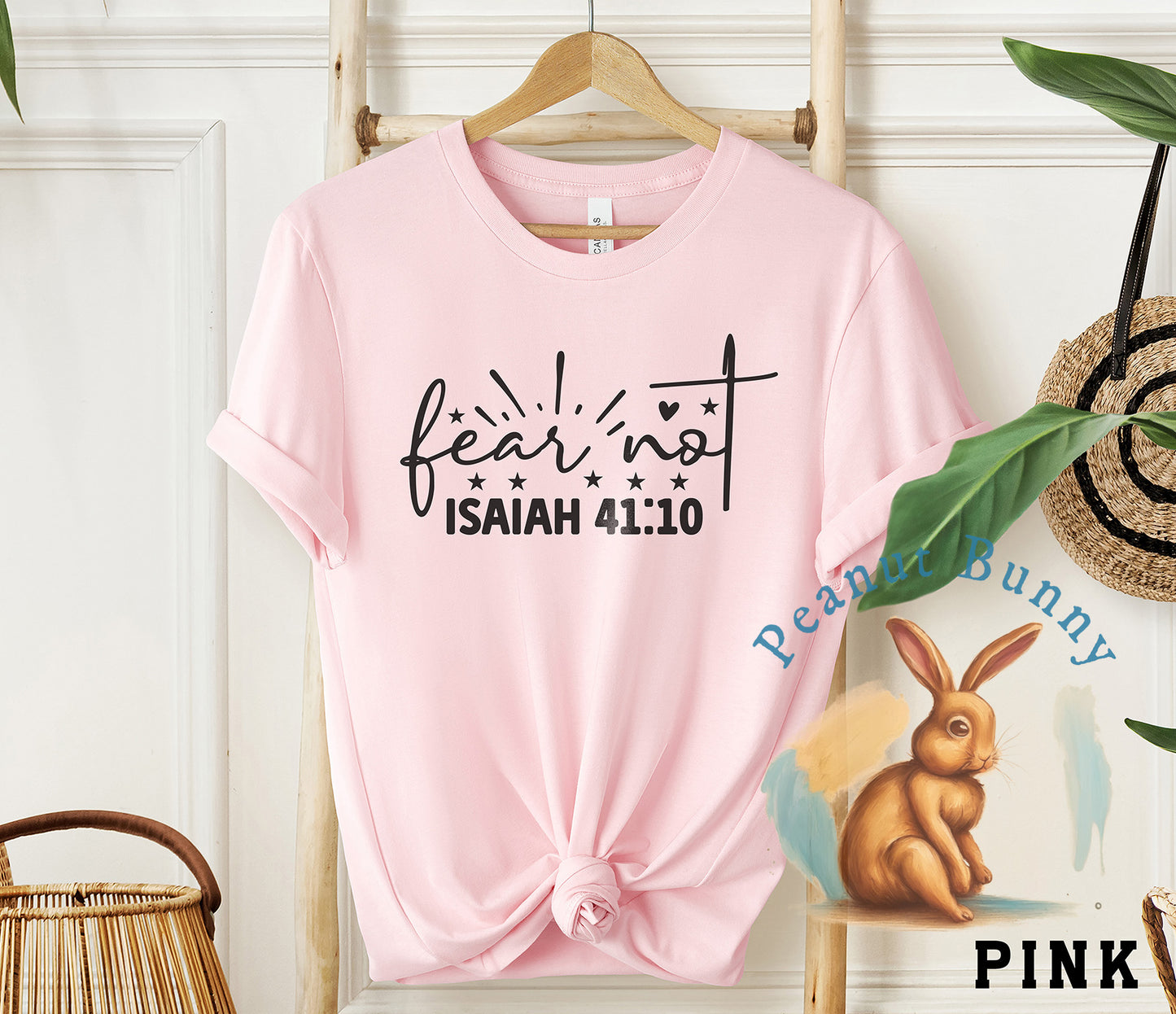 Fear Not Isaiah 41 10-01 Christian DTF 304