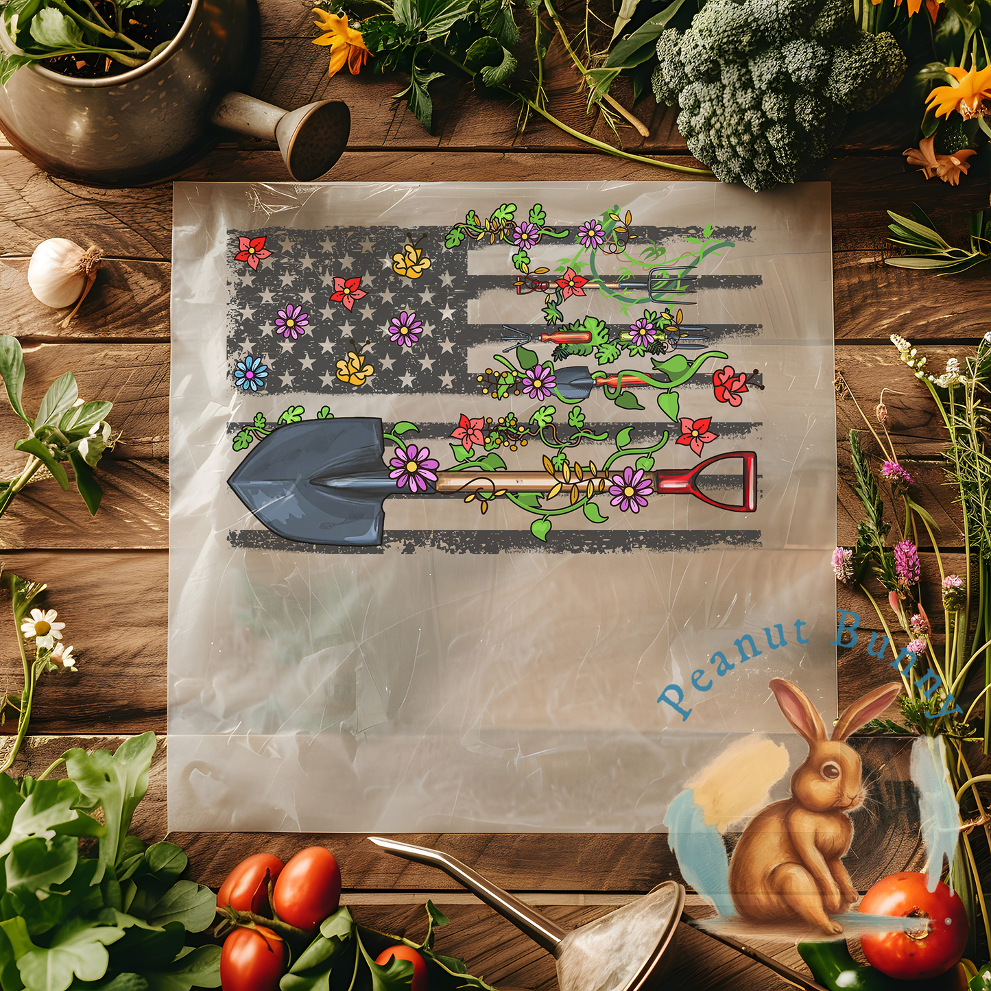 Gardener's Glee Gardening DTF PIC