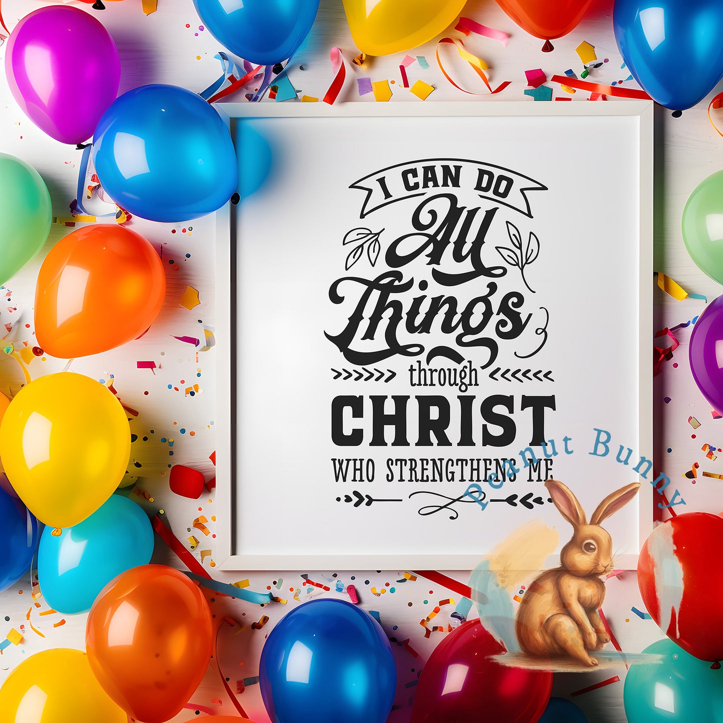 I Can Do All Things Christian DTF 367