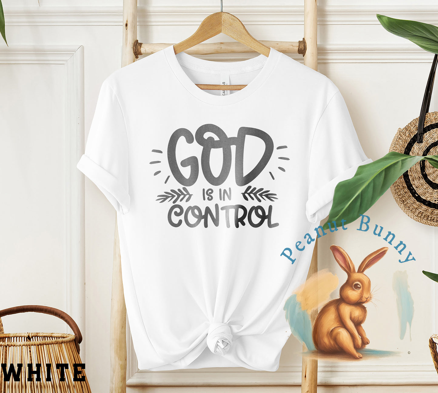God is in Control Christian DTF 318