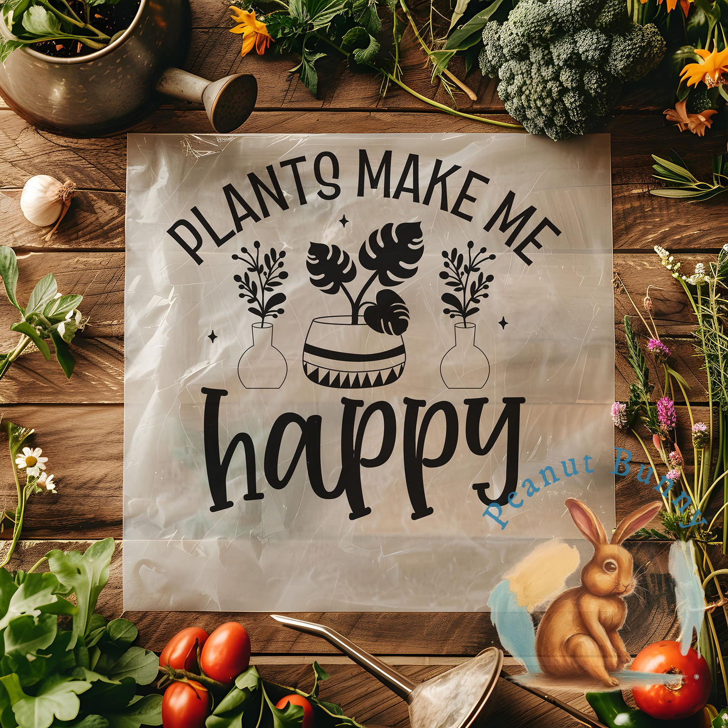 Bloom Delightful Whirlwind Gardening DTF PIC