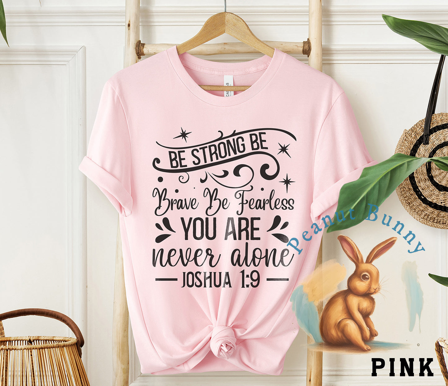 Be strong be brave Christian DTF 446