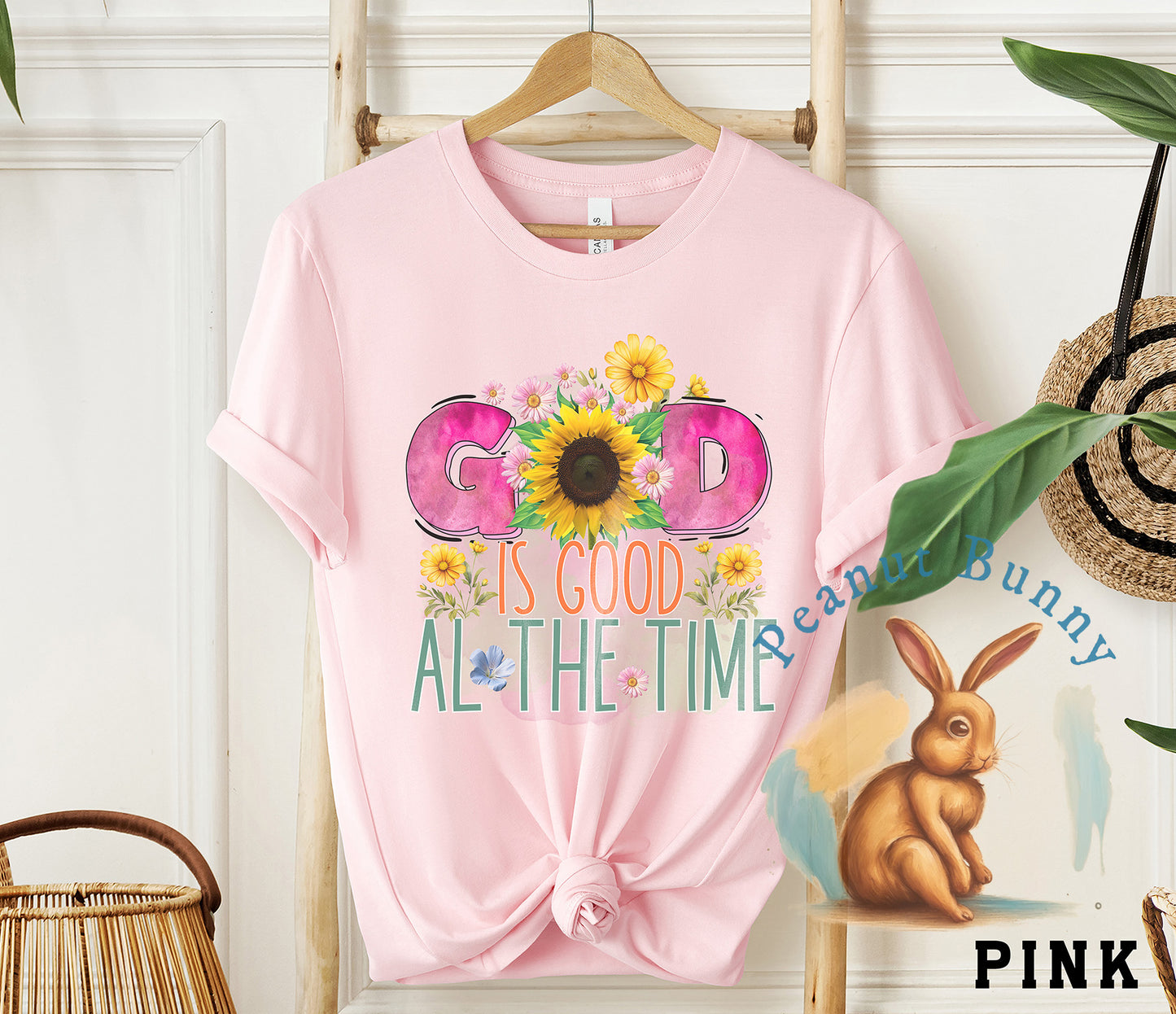 Rms0305- 8 God Is Good all the time Christian DTF 541