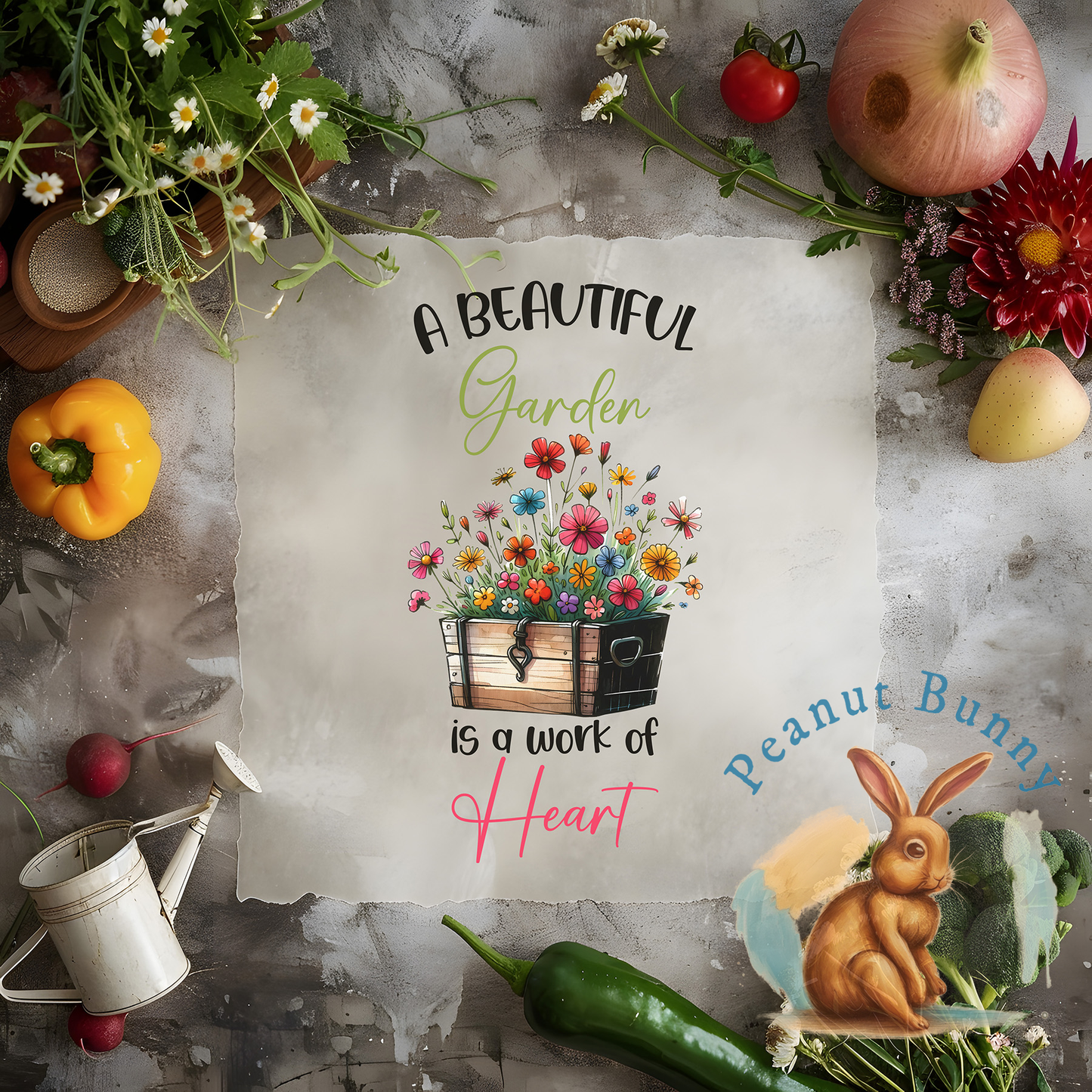 Harvest Hues Gardening DTF PIC