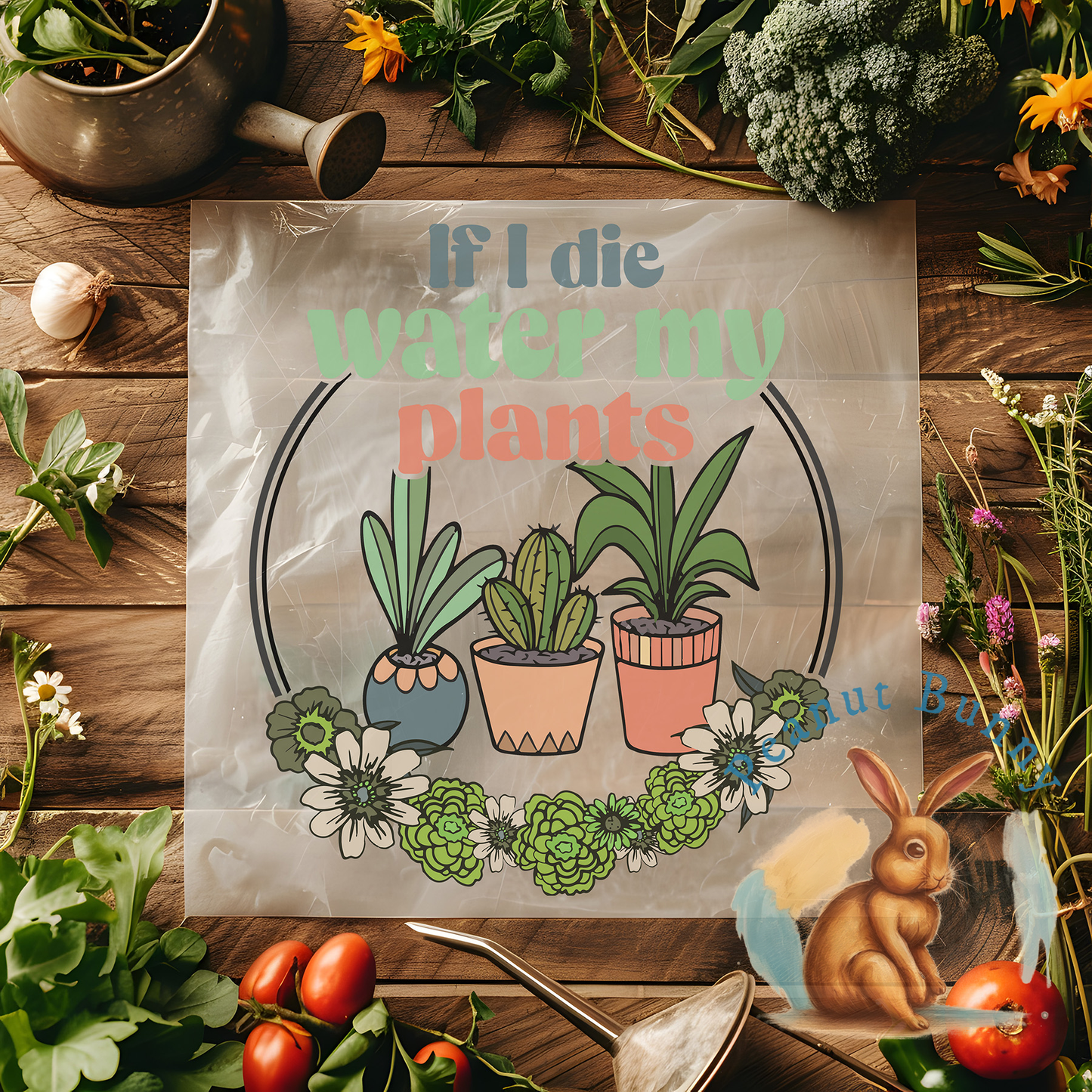 Nurtured Nature Gardening DTF PIC