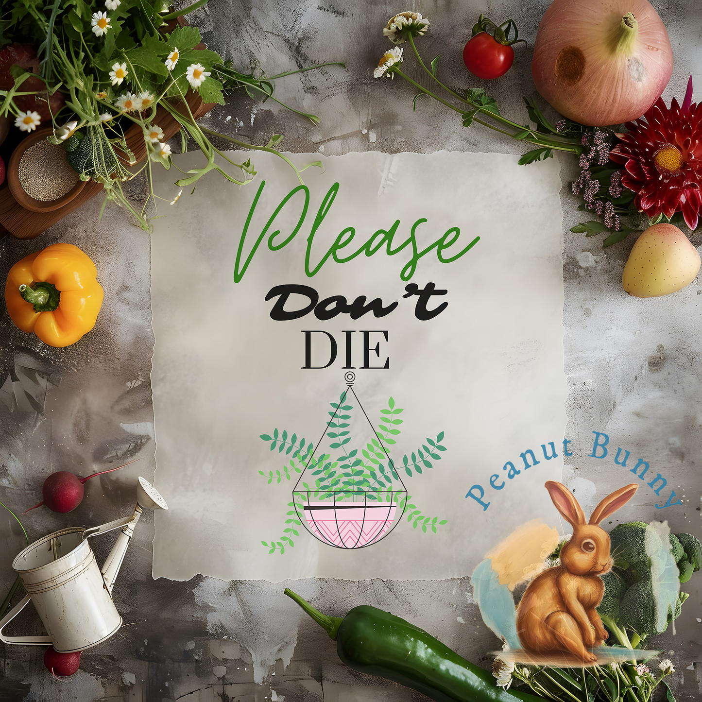 Herb Harmony Gardening DTF PIC