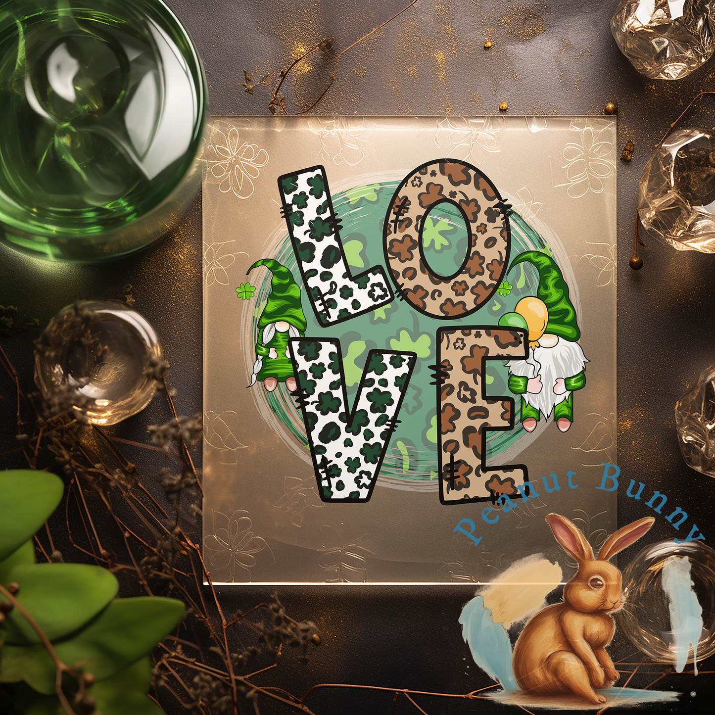 Shamrock Whimsy DTF Transfer