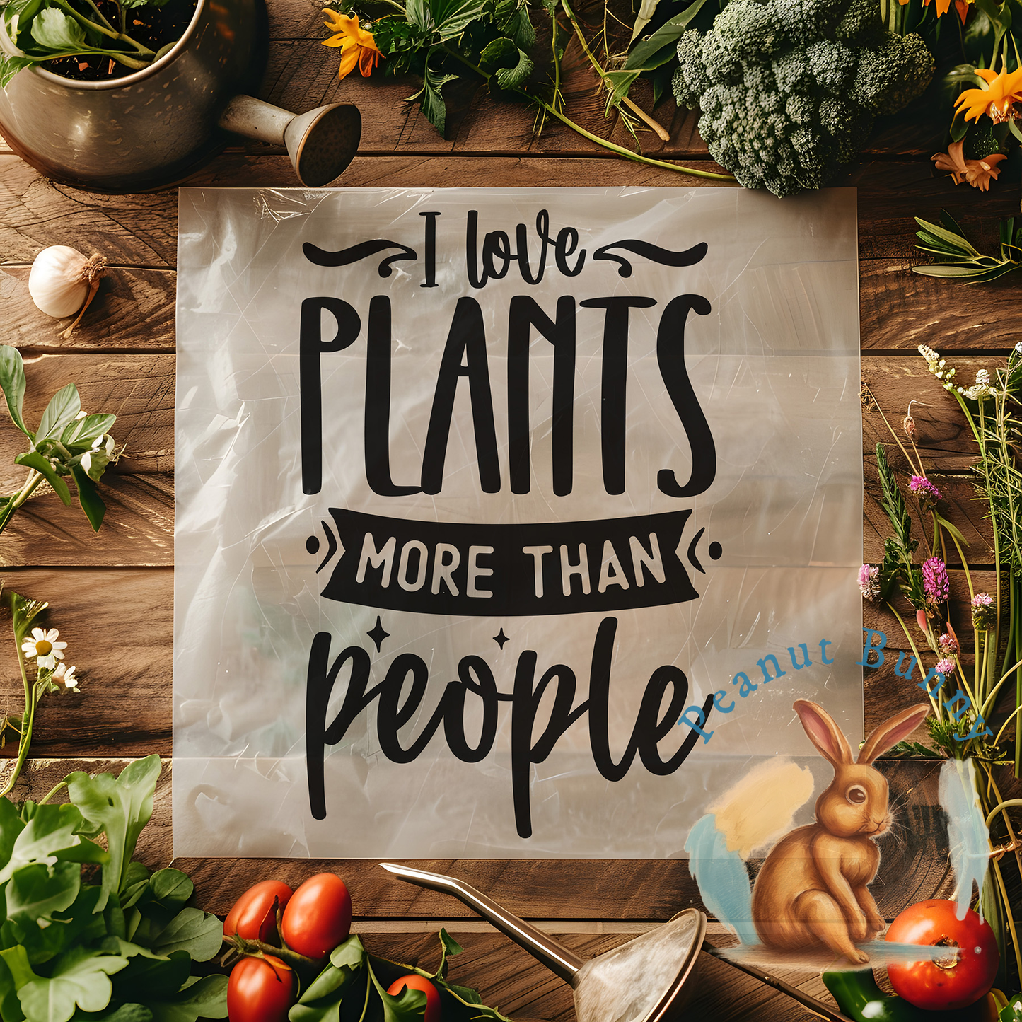 Garden Giggles Gardening DTF PIC