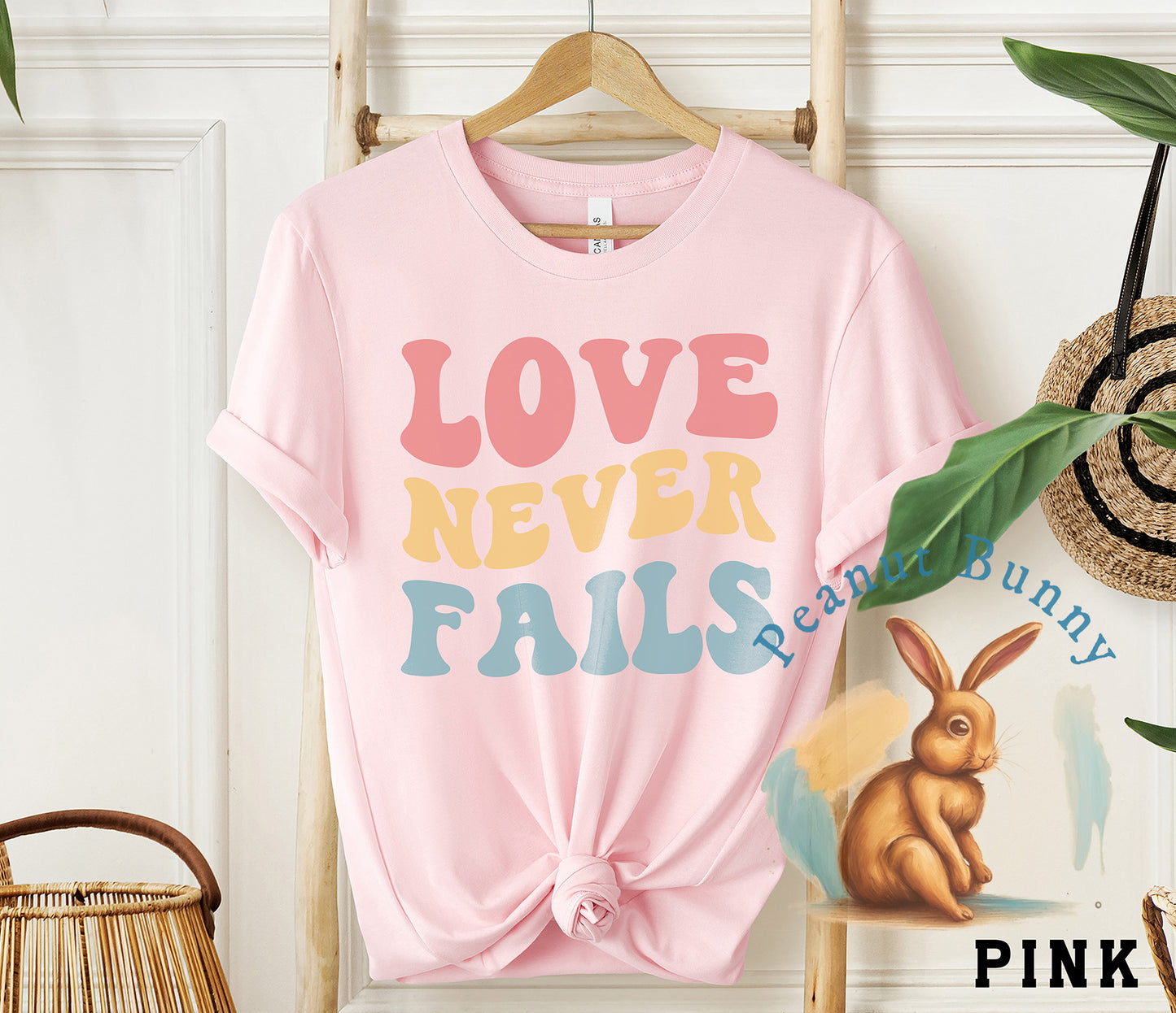 Love Never Fails-01 Christian DTF 427