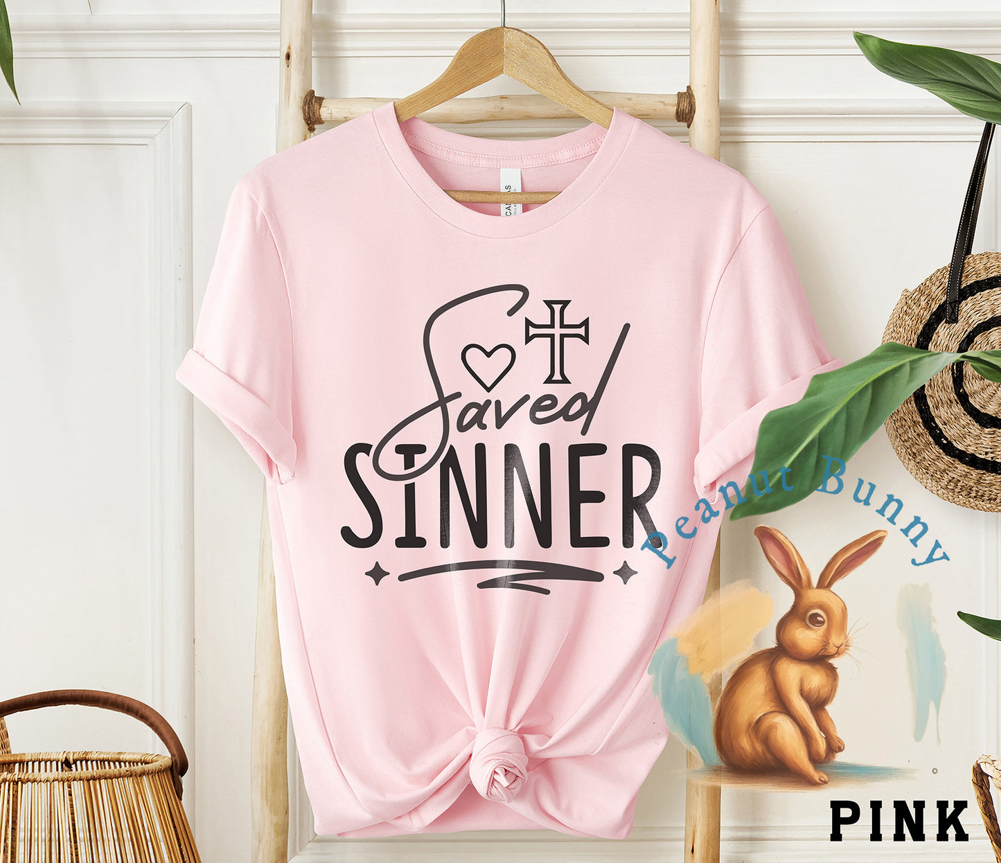 Saved Sinner Christian DTF 60