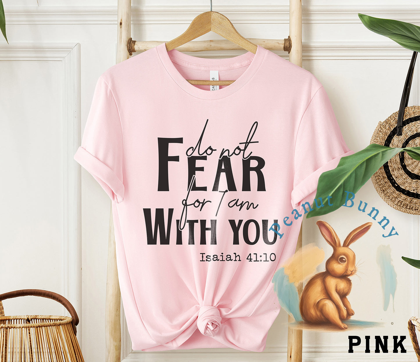 Do Not Fear for I Am With You Christian DTF 270