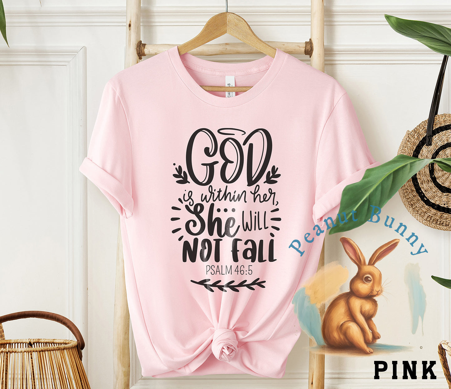 God is Within Her, She Will Not Fall Christian DTF 321