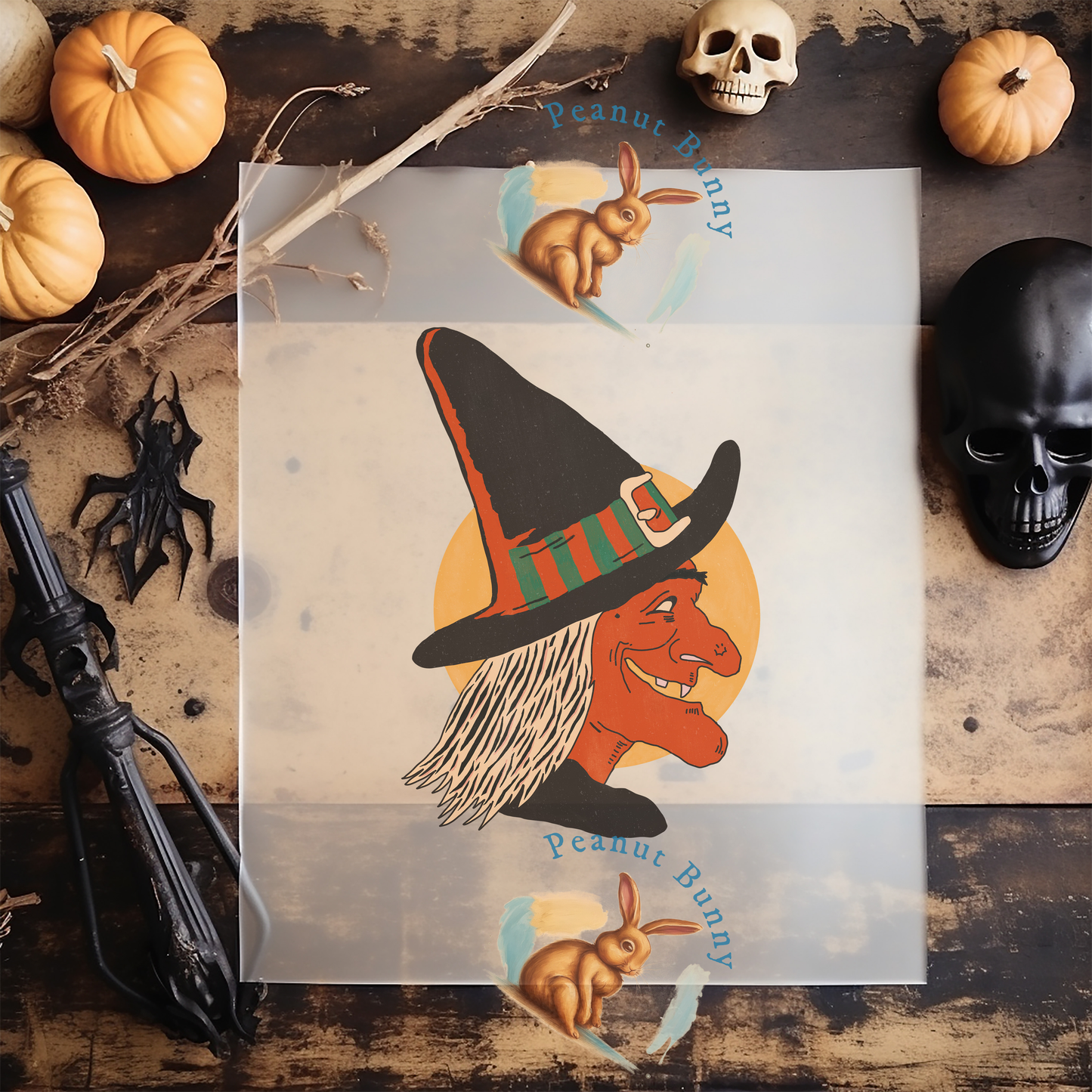Retro Halloween Transfer 72