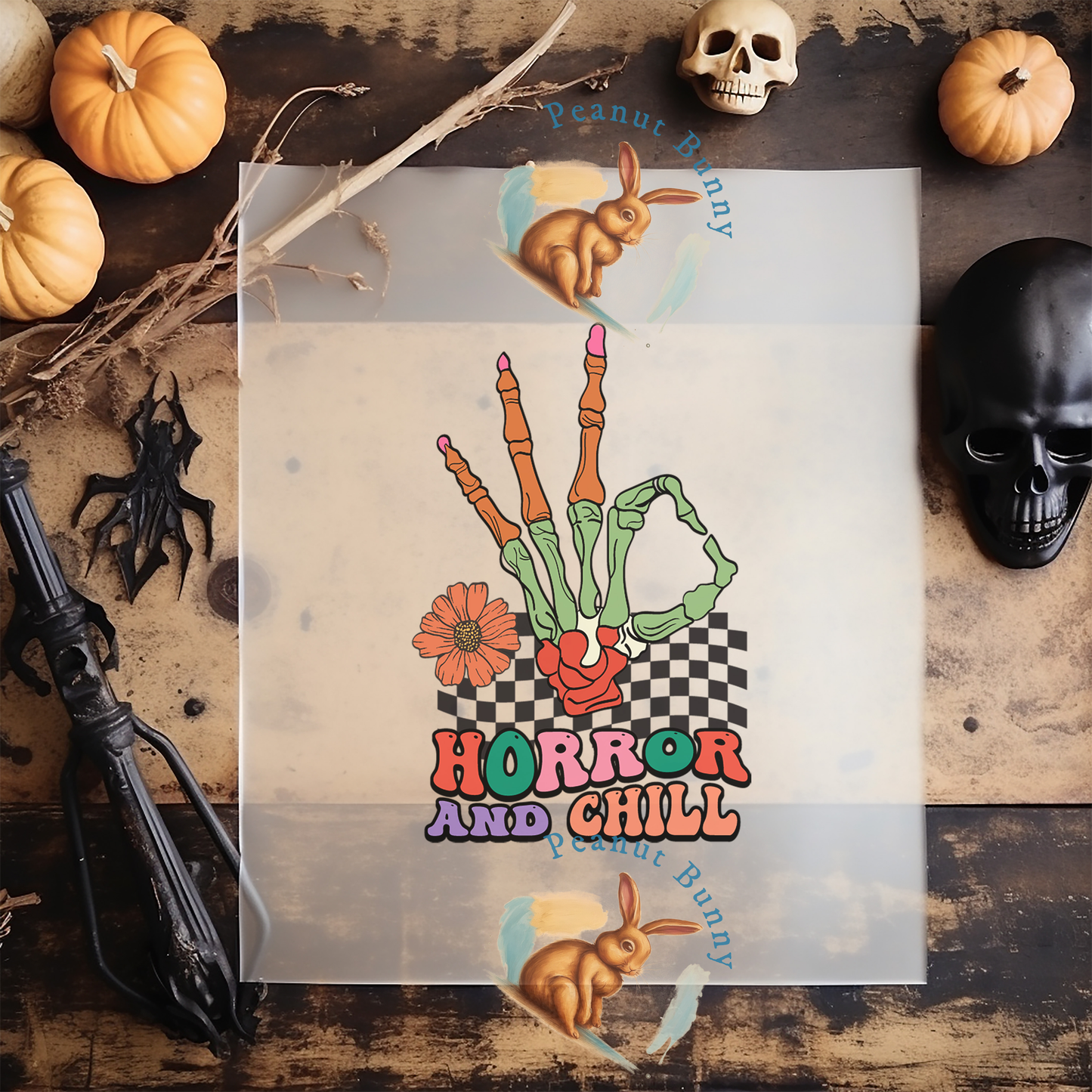 Retro Halloween Transfer 75