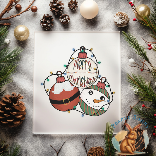 Retro Christmas Transfer 60 PIC