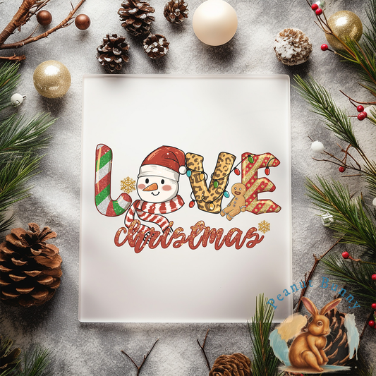 Retro Christmas Transfer 30 PIC