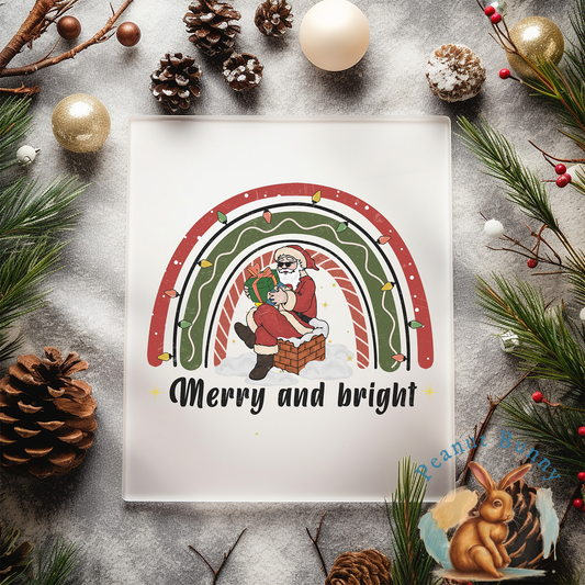 Retro Christmas Transfer 45 PIC