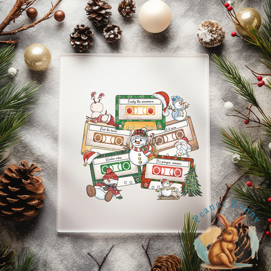Retro Christmas Transfer 41 PIC