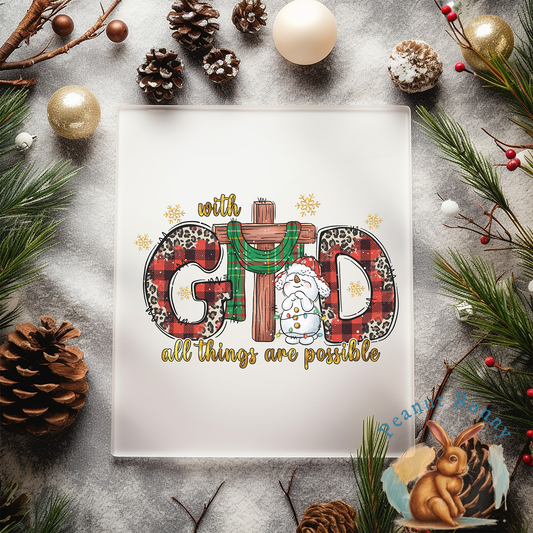 Retro Christmas Transfer 31 PIC