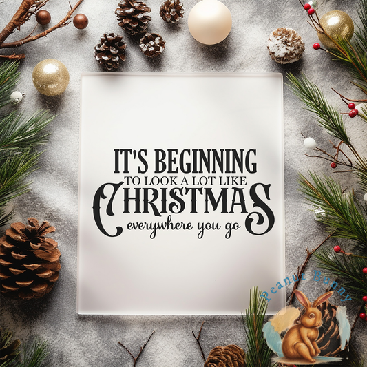 Vintage Christmas Transfer 154 PIC