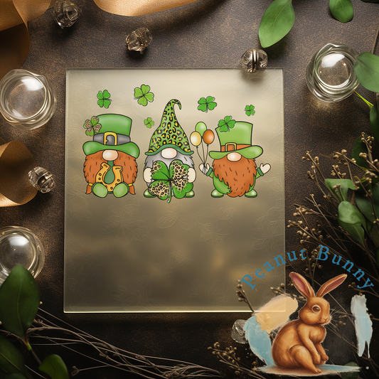 Lively Shamrock Serenade DTF Transfer