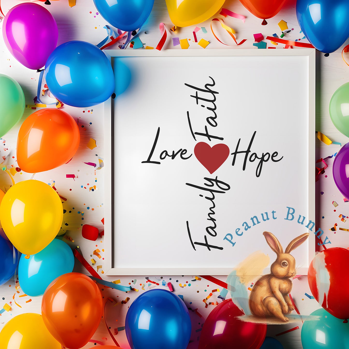 Family-Love-Faith-Hope-Cross-1 Christian DTF 301