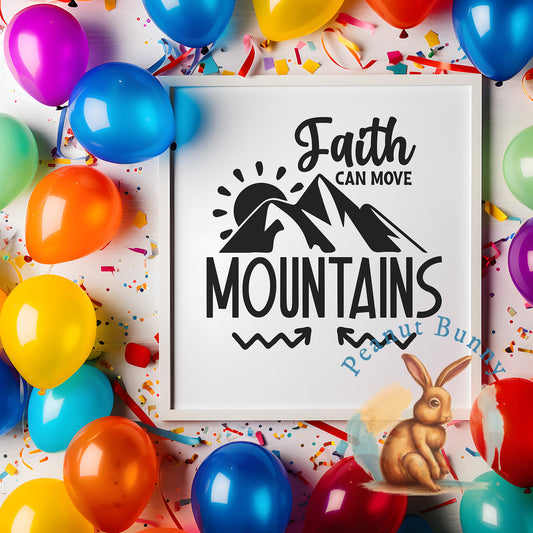 Faith can move mountains-01 Christian DTF 280