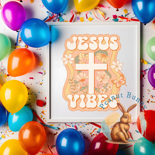 RC012- Jesus vibes Christian DTF 527