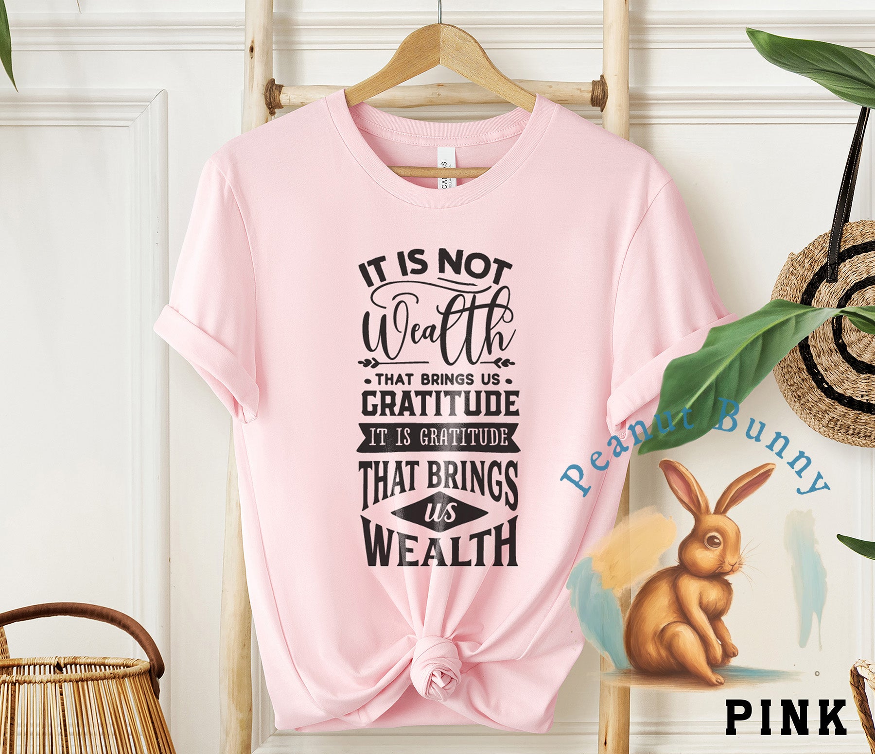 It's not wealth that brings us gratitude Christian DTF 392