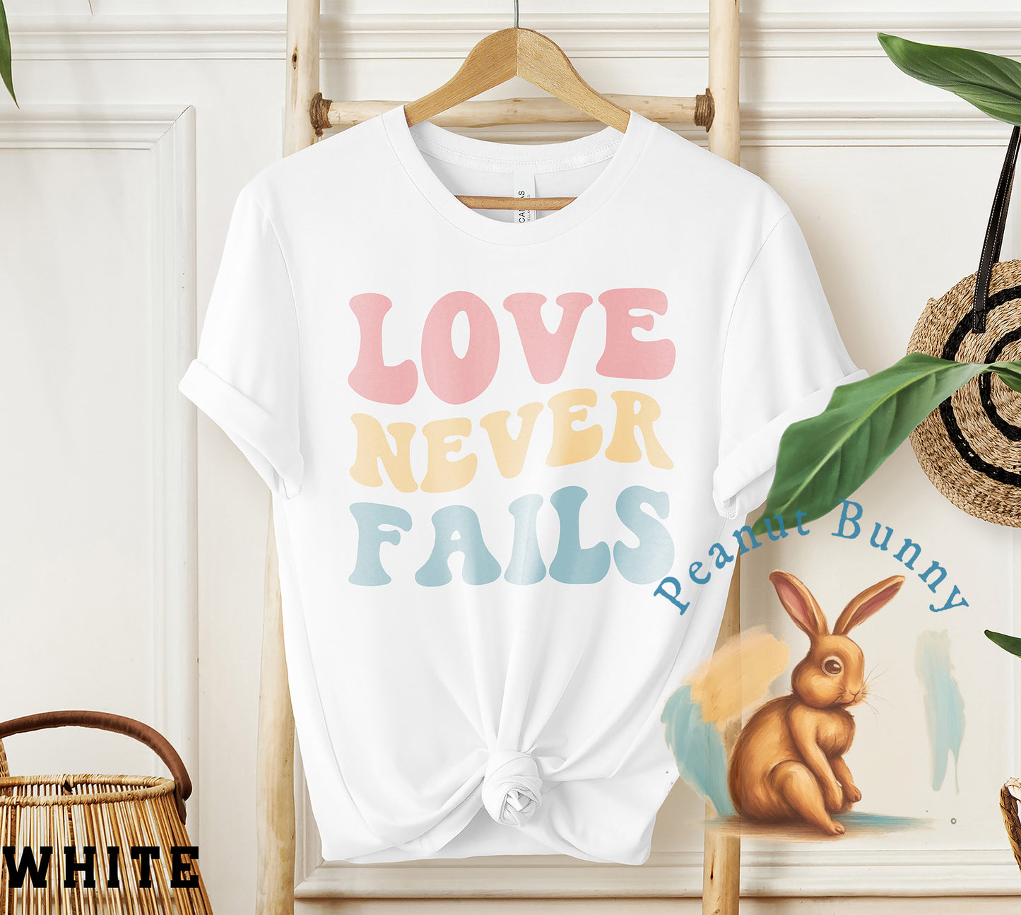 Love Never Fails-01 Christian DTF 427