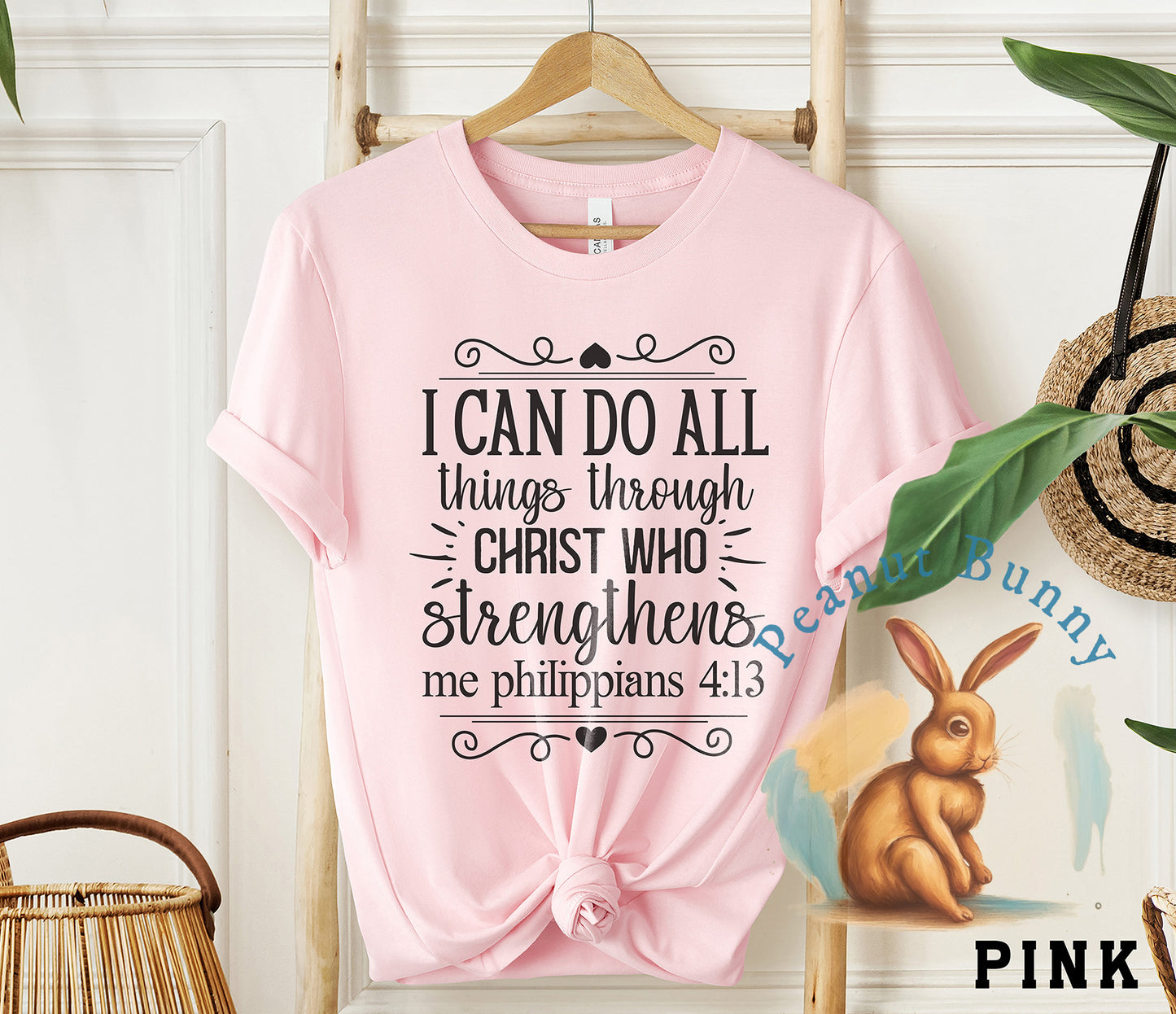 I can do all things through Christ Christian DTF 448