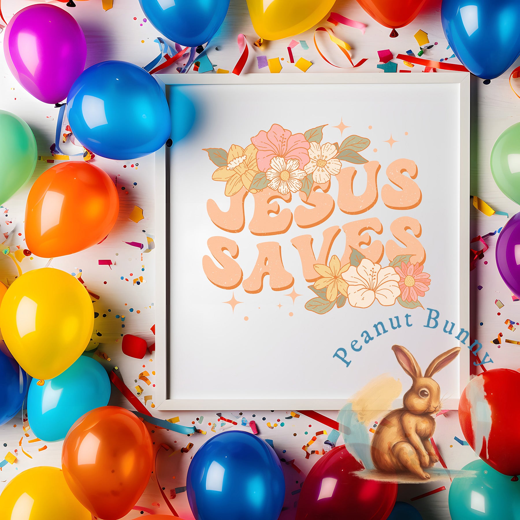 RC007- Jesus saves Christian DTF 522