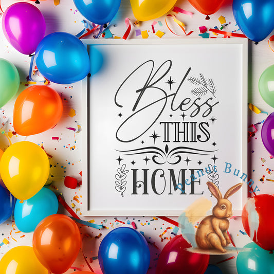 Bless this home-01 Christian DTF 248