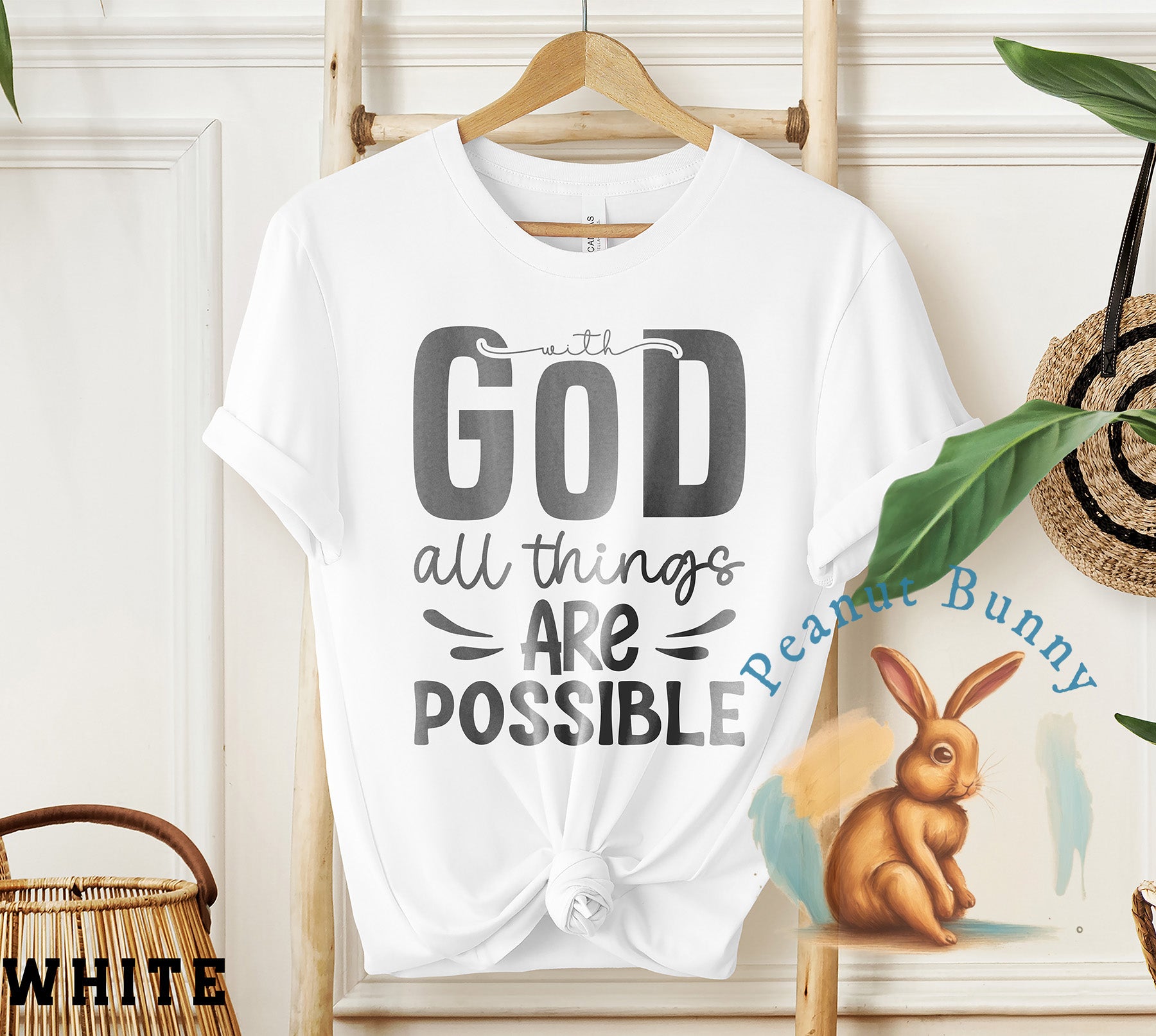 With god all things are possible-01a Christian DTF 606