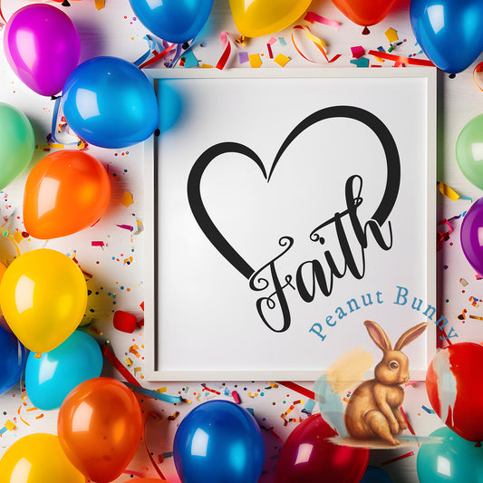 Faith Heart Christian DTF 281